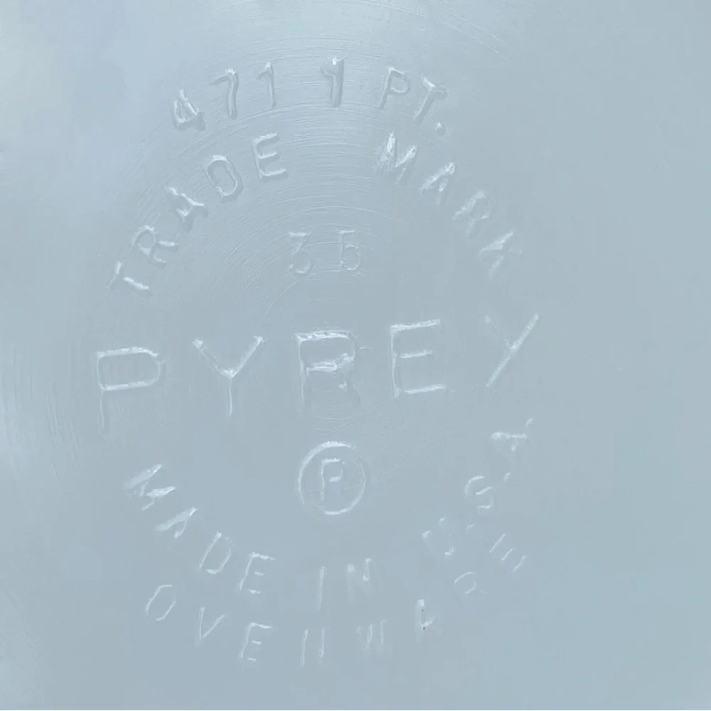 PYREX CASSEROLE BAKING Dish only EUC 6” x 1.5” 471 1 pt Early American Gold brow - Picture 4 of 8